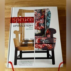 Upholstery and Design Hardcover Book - White Cover
